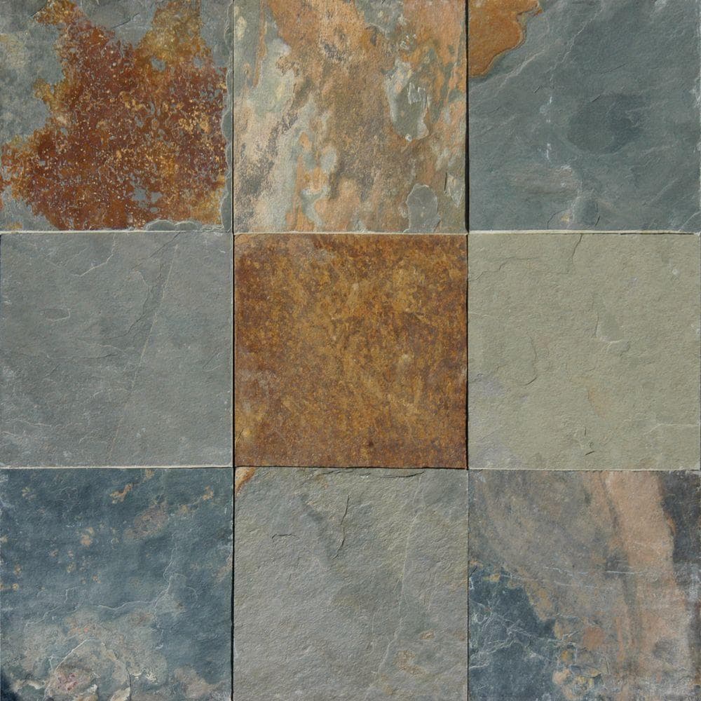 Multi Color Slate Tile