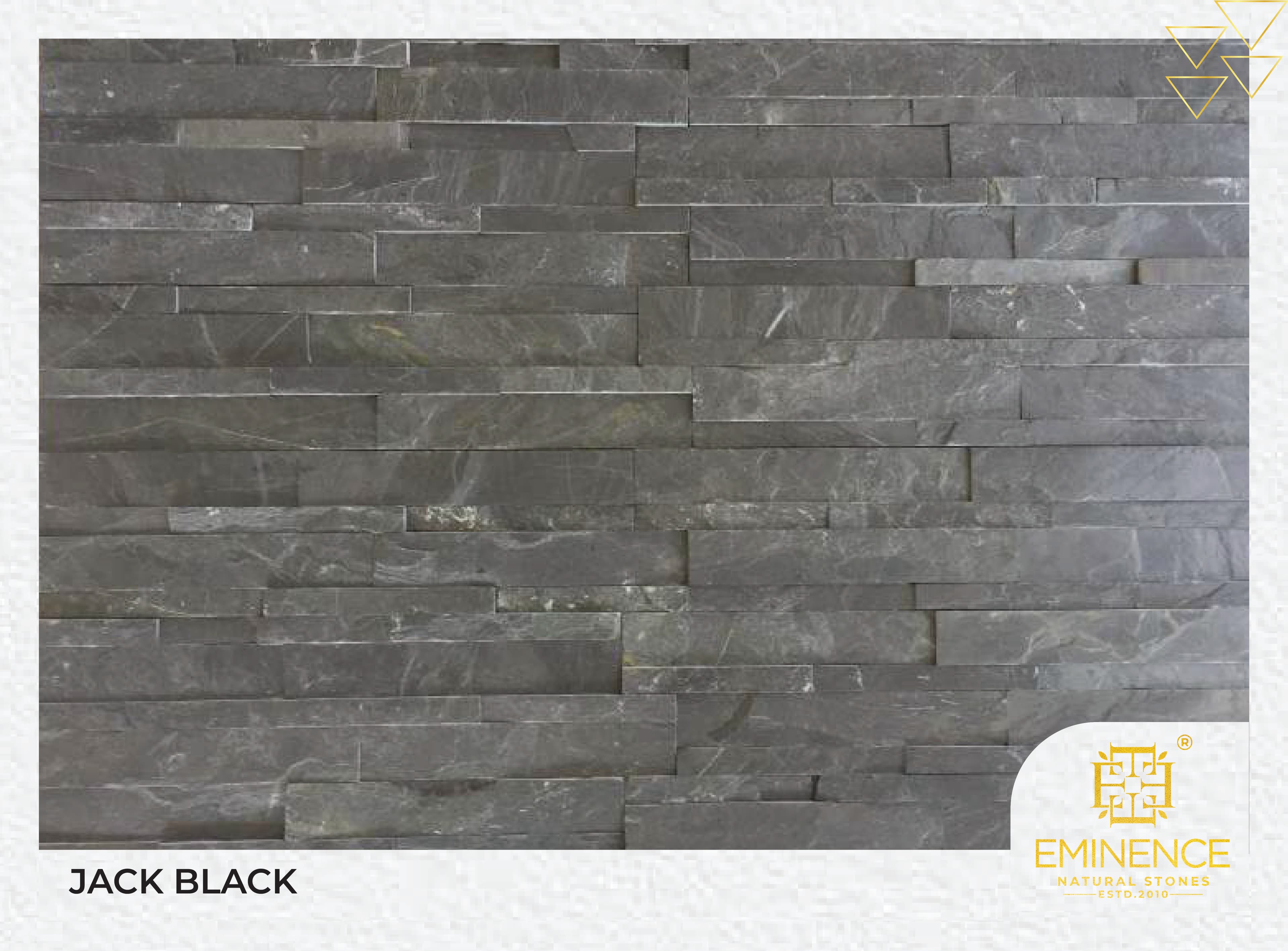 Stone cladding pathway 